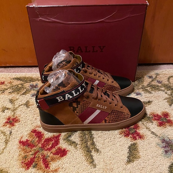 Bally Men’s Heros Snake Trim Sneaker - Picture 3 of 6